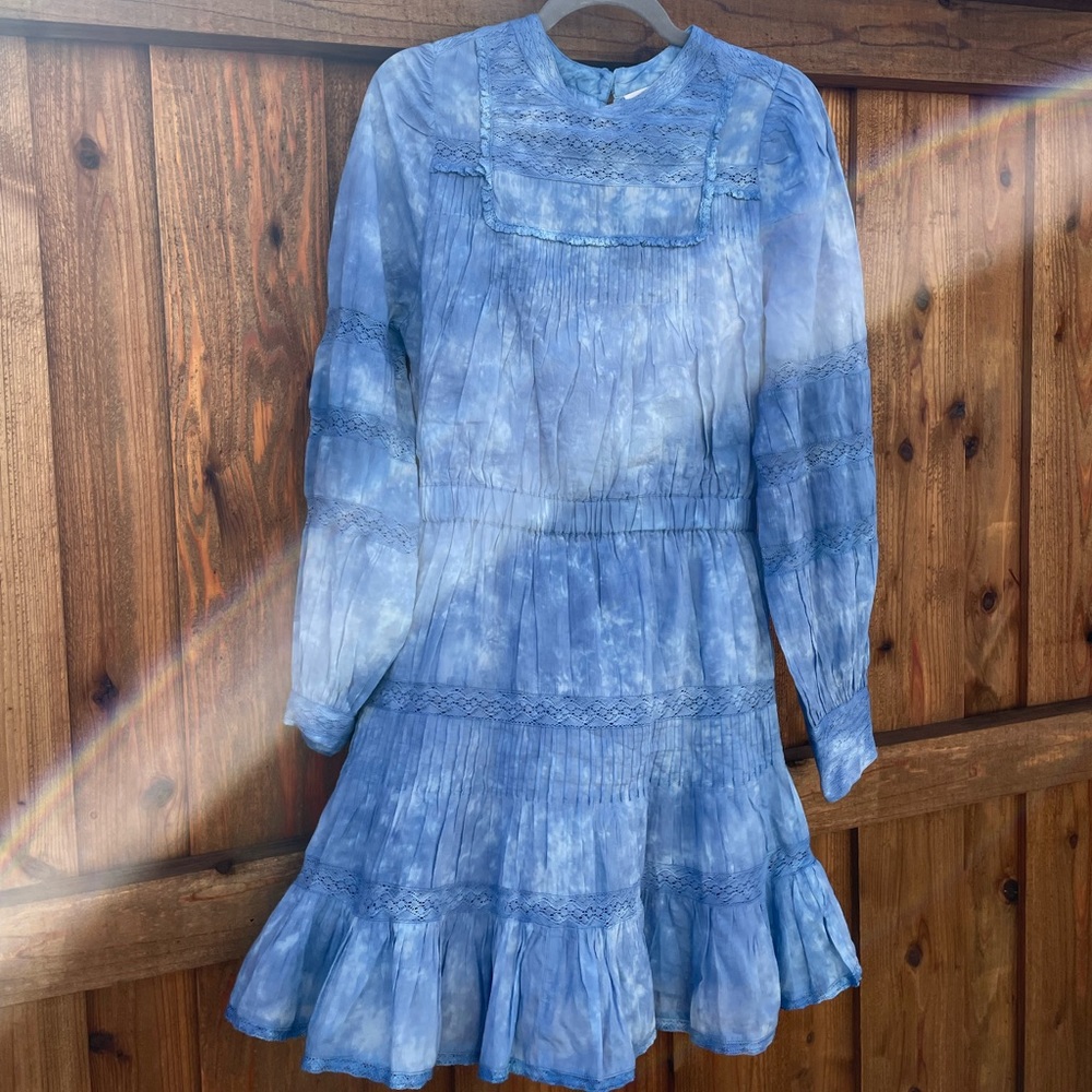 Allison Blue tye dye dress
